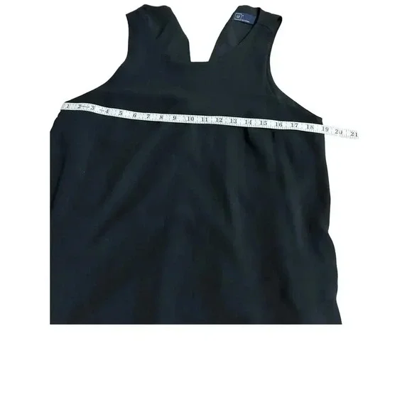 Gap Sleeveless Shift Dress Black Size Medium Office Suit Knee Length Career Work - Picture 6 of 7